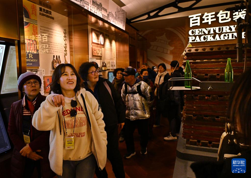 青岛迎来跨年入境韩国旅游团